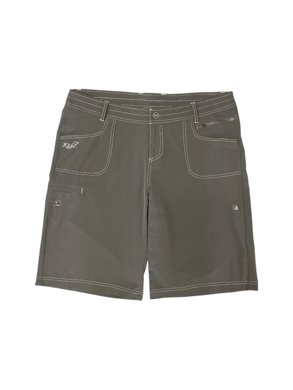 Kuhl Vala Roll-Up Hiking Shorts Women’s 14 US Taupe